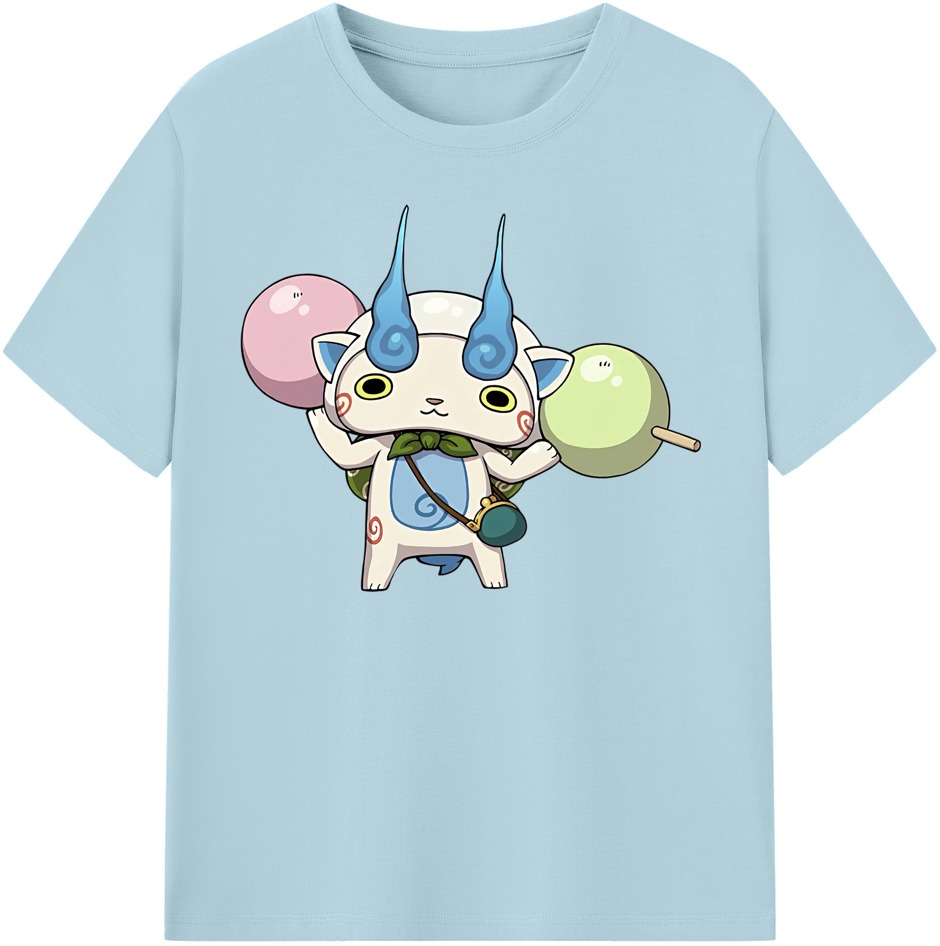 （画像用） 妖怪ウォッチ Yo-kai Watch 綿100％半袖Tシャツ（フロントプリント）
